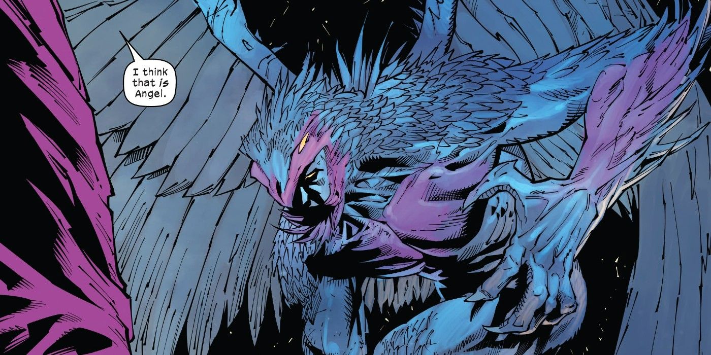 Legion of X #7 Angel Monster Form