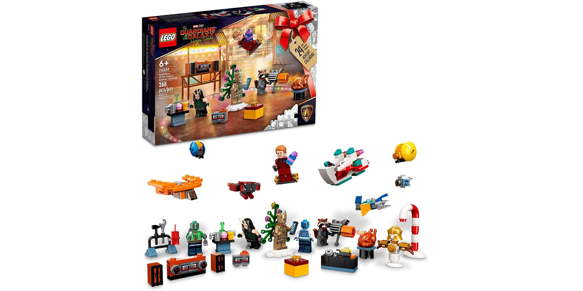 Lego Guardians of the Galaxy Advent Calendar da Amazon