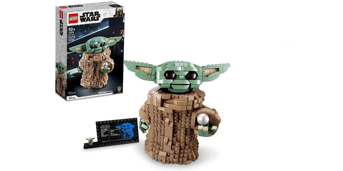 „Lego Star Wars The Child Set“ gaminys nufotografuotas