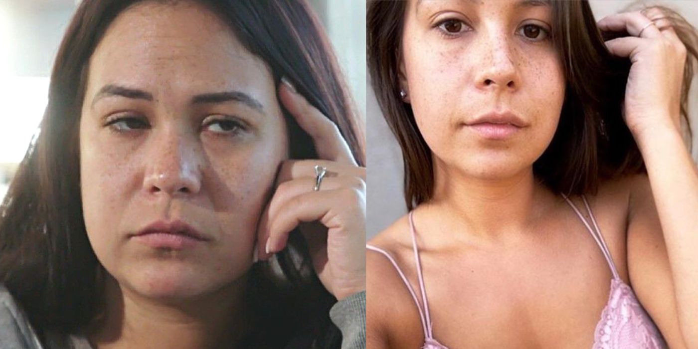90 Day Fiance Liz Woods weight loss comparison face age