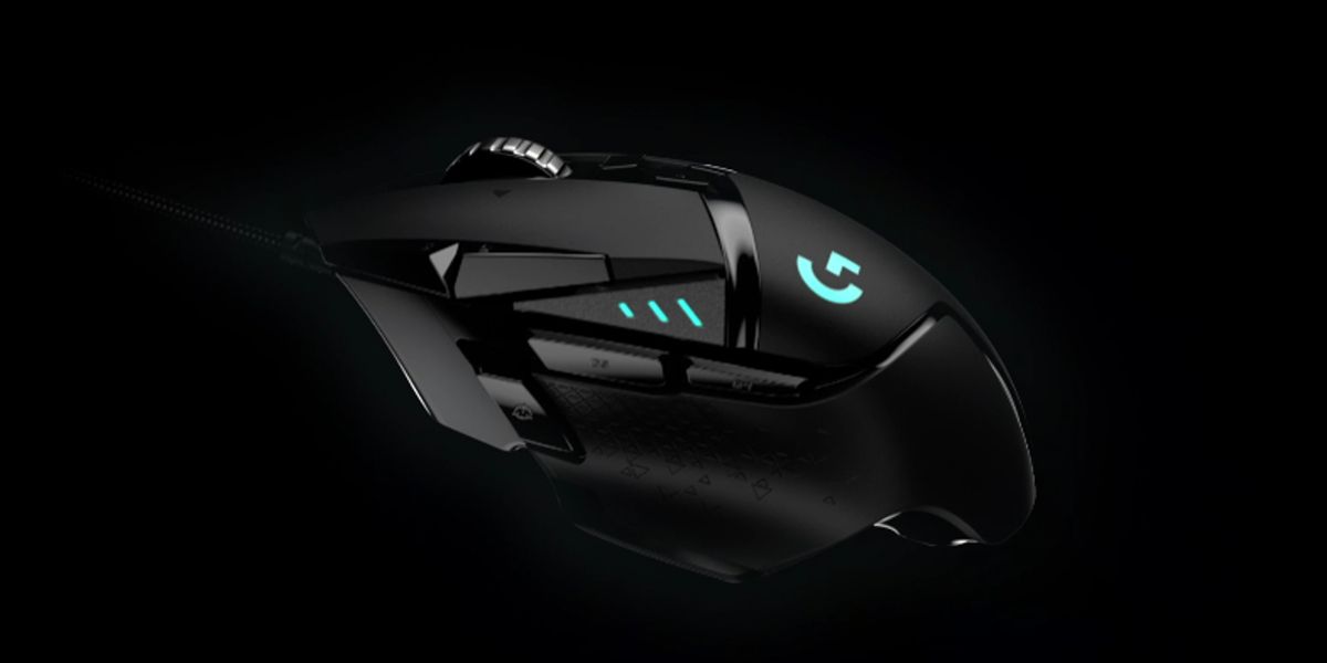 Logitech G502 HERO High Performance Wired Gaming Mouse Amazon product shot