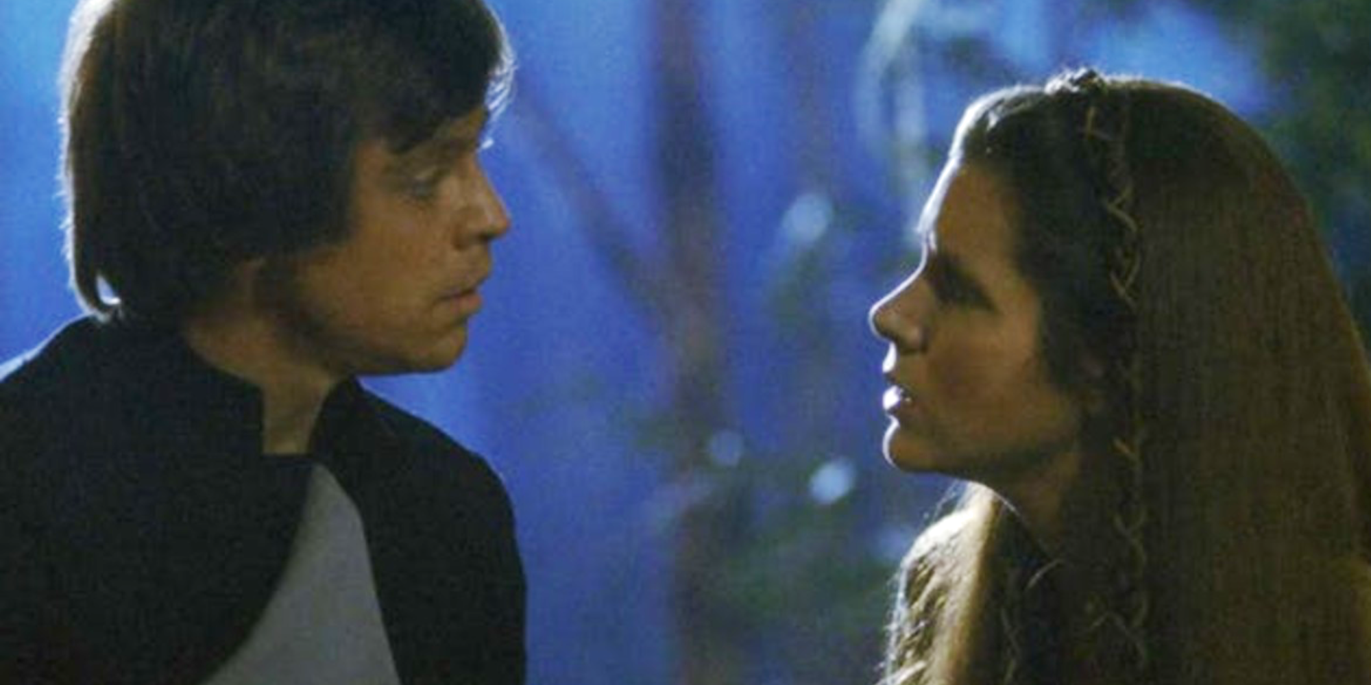 Luke and Leia in Return of the Jedi