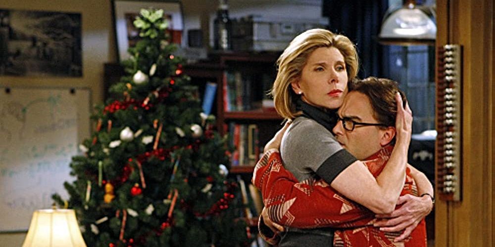 Leonard e sua mãe em The Big Bang Theory