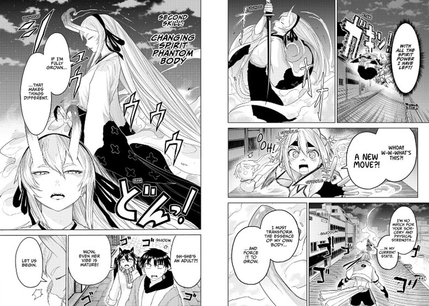 Manaka usa sua segunda habilidade em Tokyo Demon Bride Story