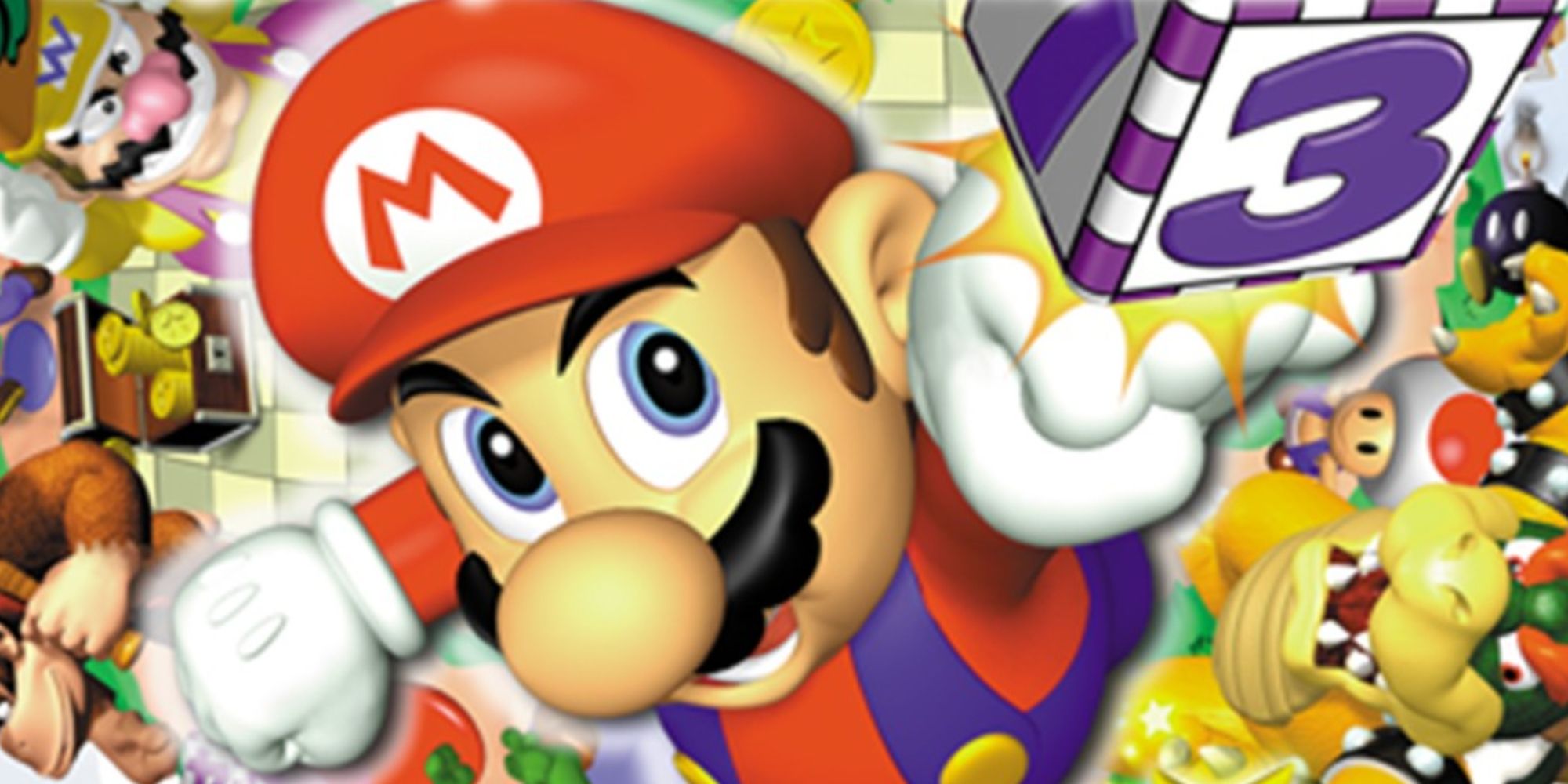 The box art for Mario Party on Nintendo 64