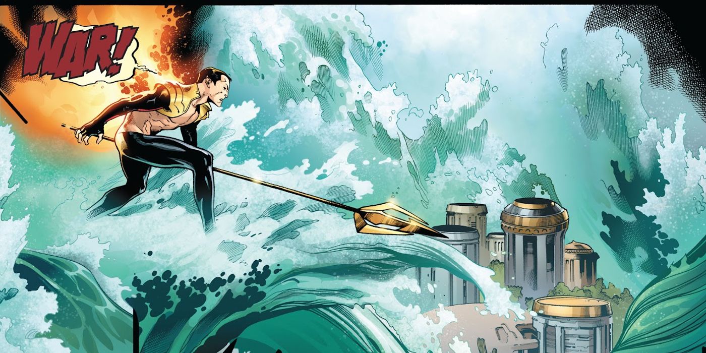 Marvel Comics Namor Floods Wakanda