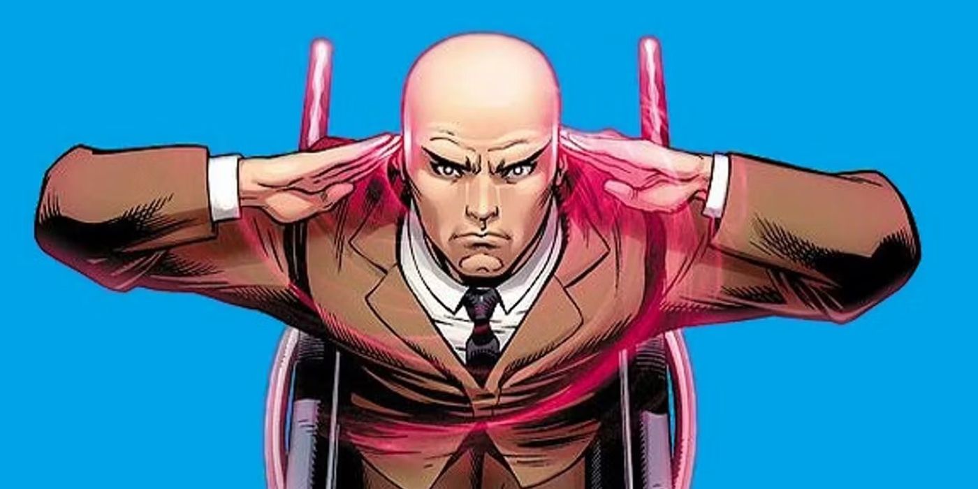 Professor X usa seus poderes mentais dos X-Men Comics 