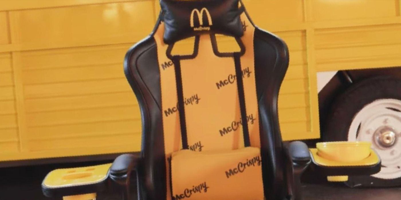 McDonald's Cursed Gaming Chair Lets You Reheat Burgers