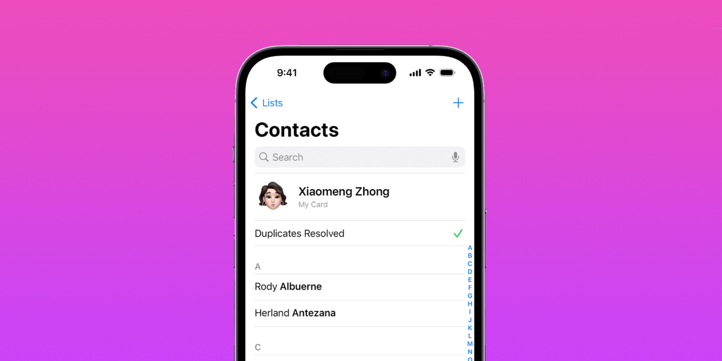How to find merge and link duplicate contacts on iphone