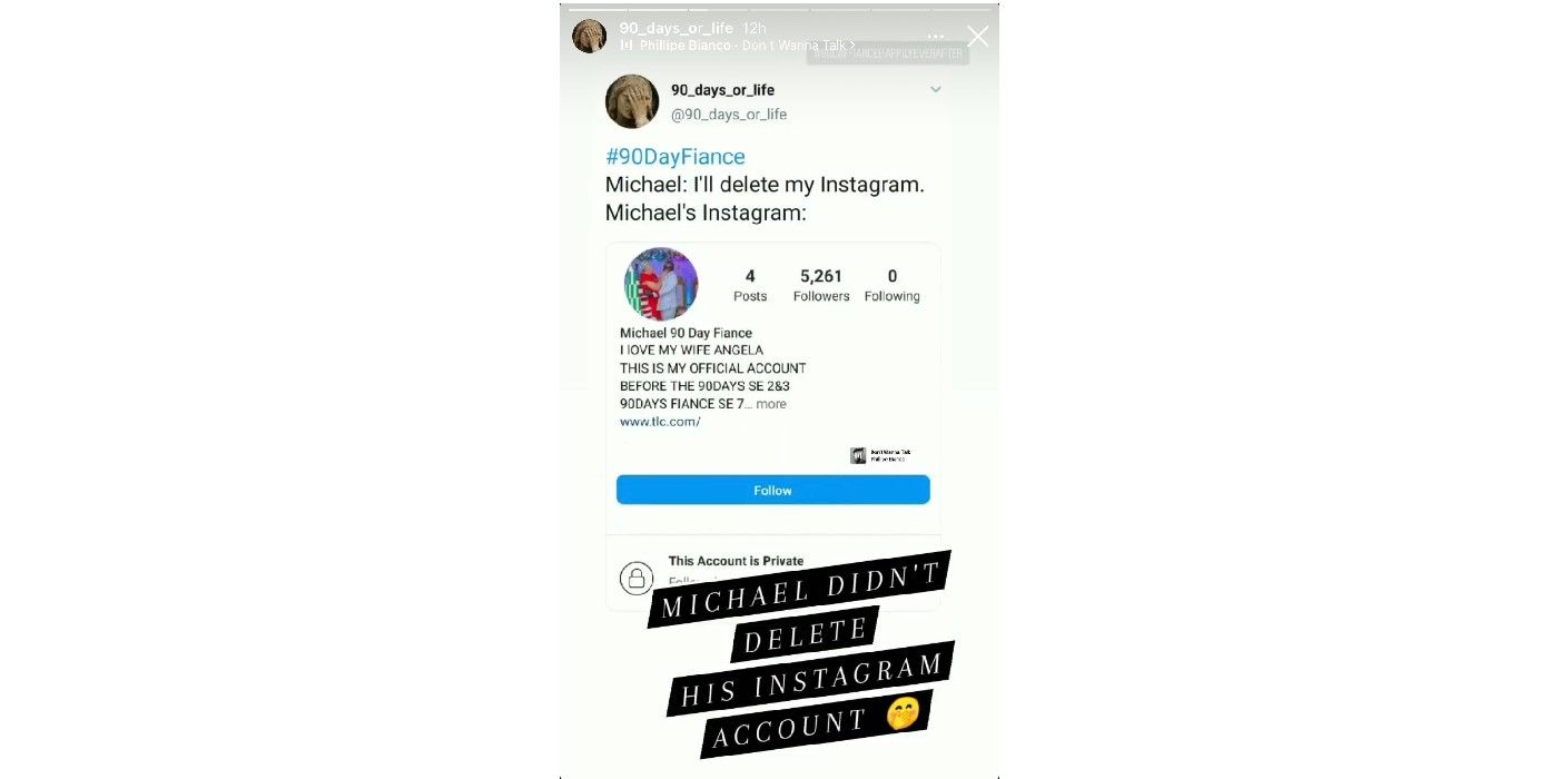 Michael Angela Still Together Instagram In 90 Day Fiance