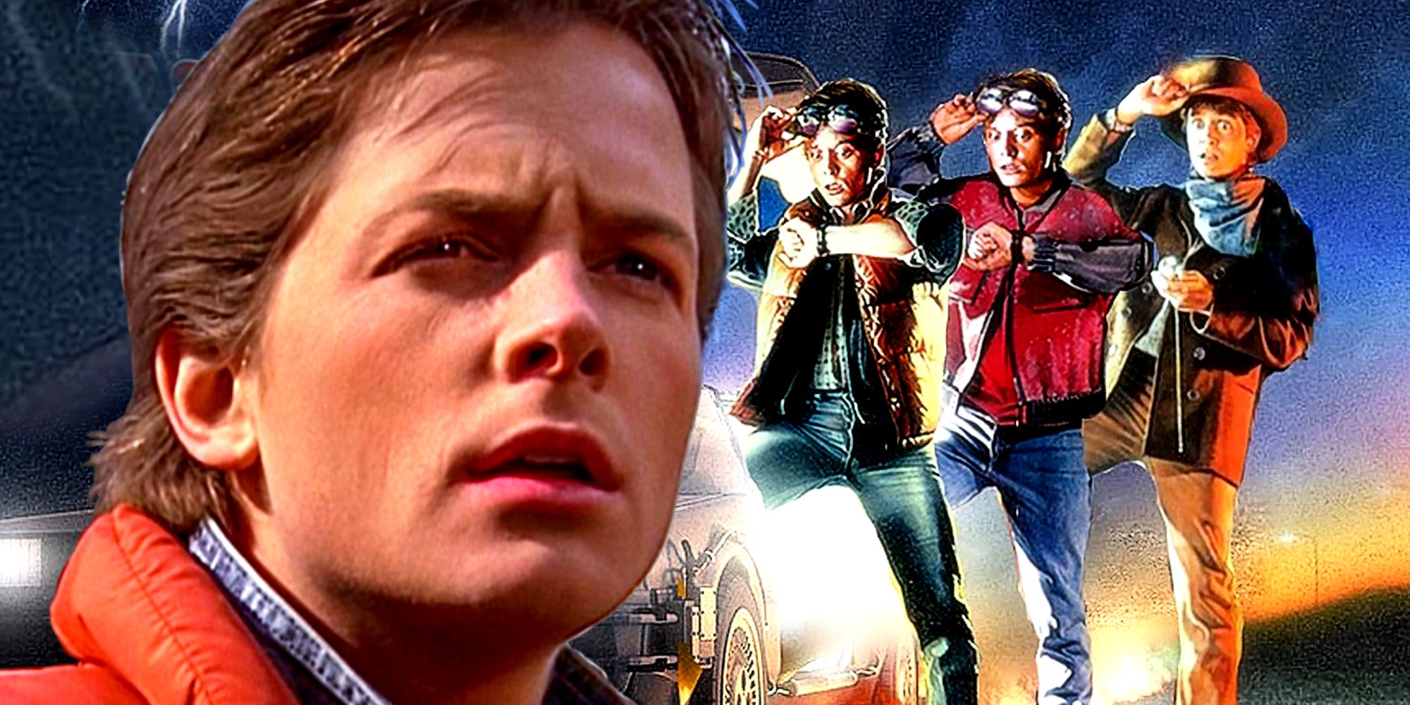 Michael J. Fox's Marty McFly in the Back to the Future Trilogy