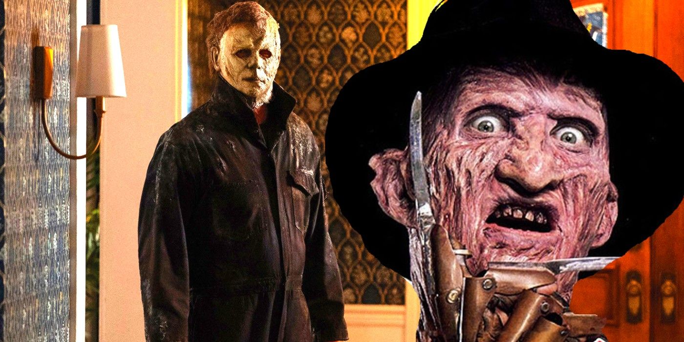 Michael Myers in Halloween Ends and Freddy Krueger