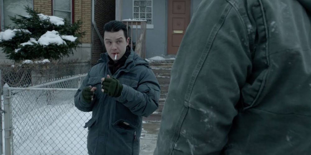 Mickey makes fun of Kenyatta in Shameless