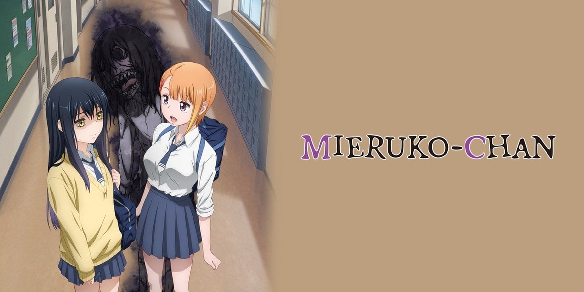 Imagem da capa do anime Mieruko-chan Crunchyroll