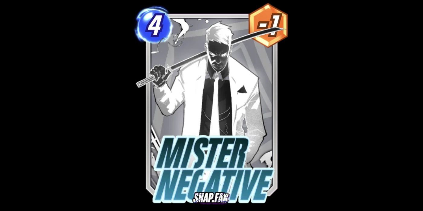Mister Negative variant Marvel Snap