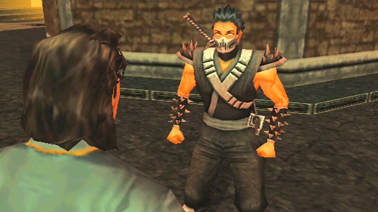 A screenshot from Mortal Kombat Deception's Konquest mode.