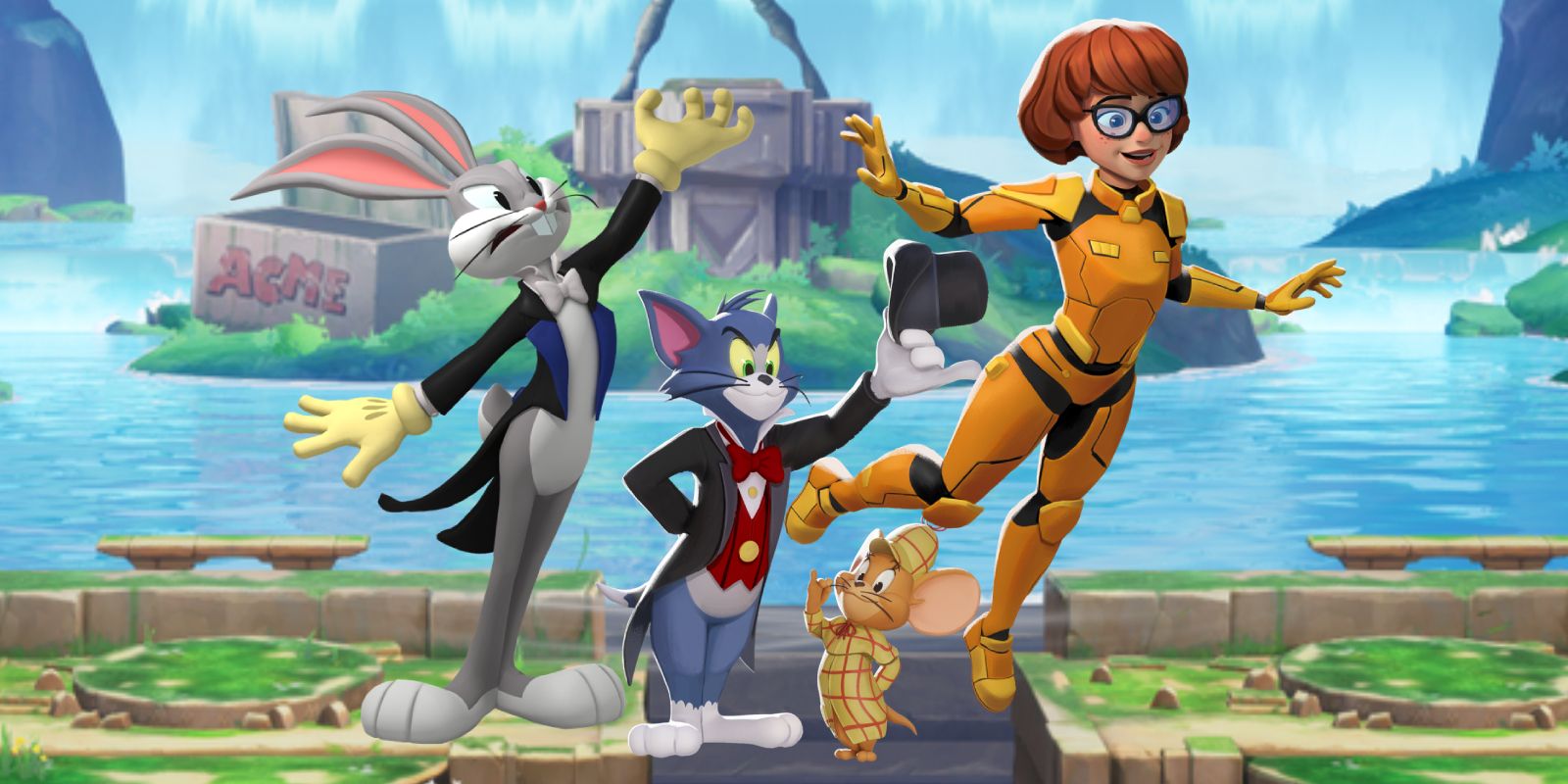 Tiga kosmetik baru untuk Tom and Jerry, Bugs Bunny, dan Velma di MultiVersus Season 2.
