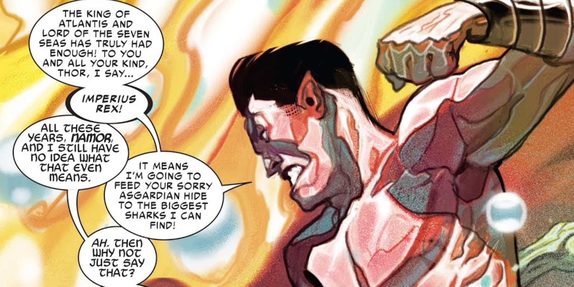 Namor explica em Imperius Rex na Marvel Comics