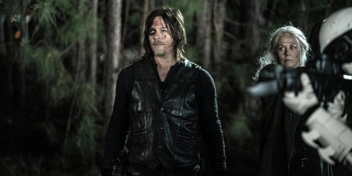 Norman Reedus sebagai Daryl Dixon di Walking Dead season 11