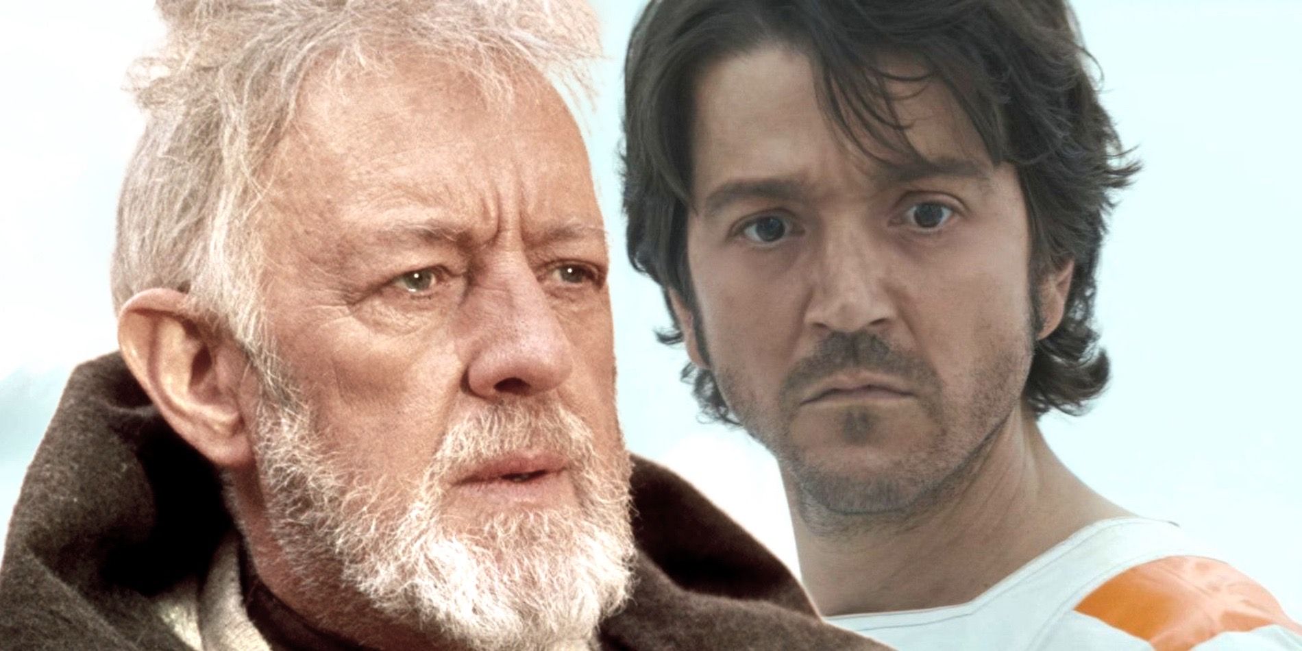 Obi-Wan Kenobi from A New Hope and Cassian Andor from Andor