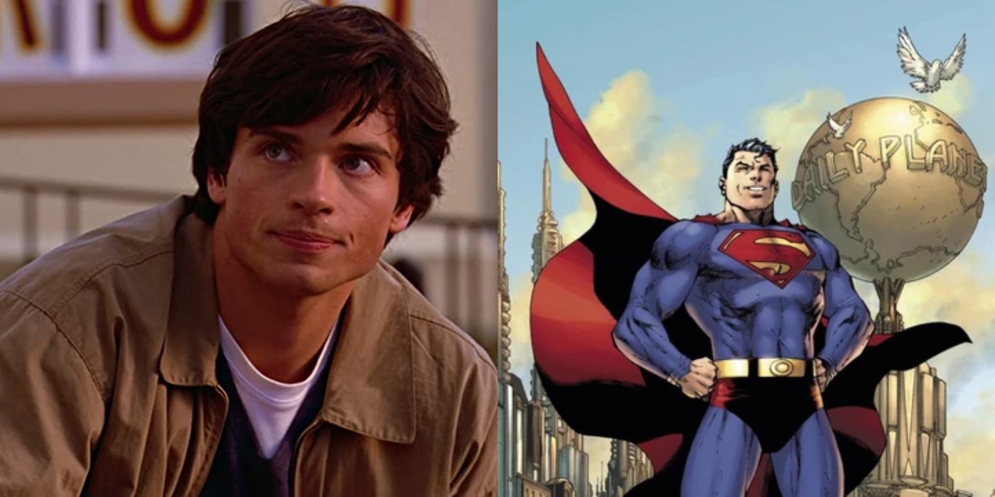 Tom Welling as Superman in Smallville