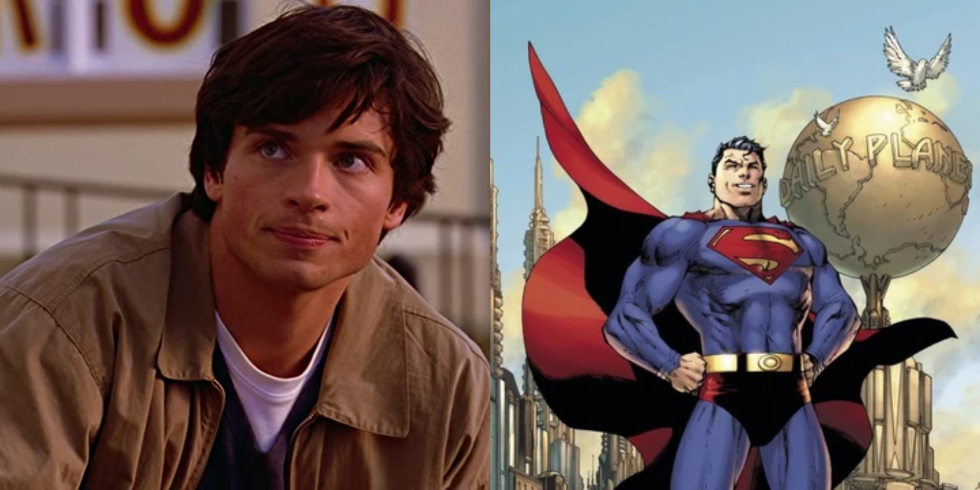 New Superman looks like if Henry Cavill and Tom Welling had a love