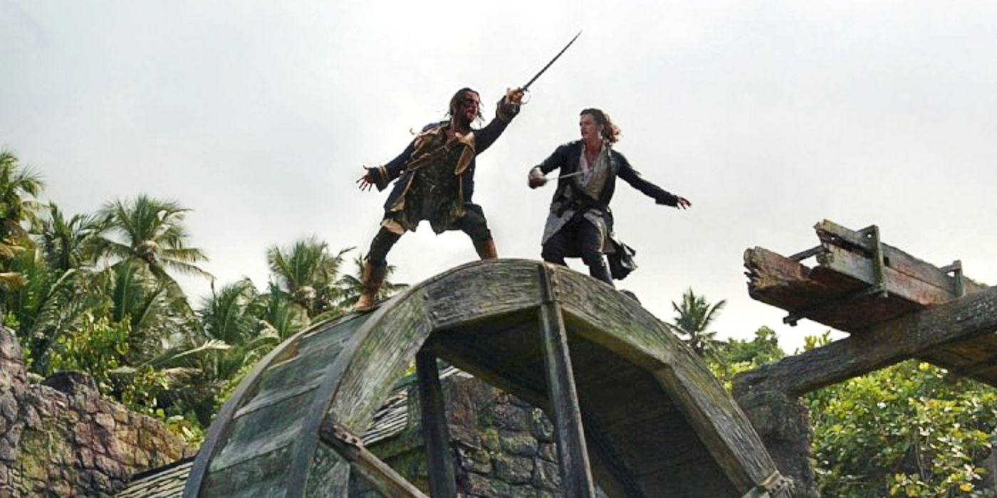 Pirates of the Caribbean: Dead Man’s Chest Water Wheel Fight