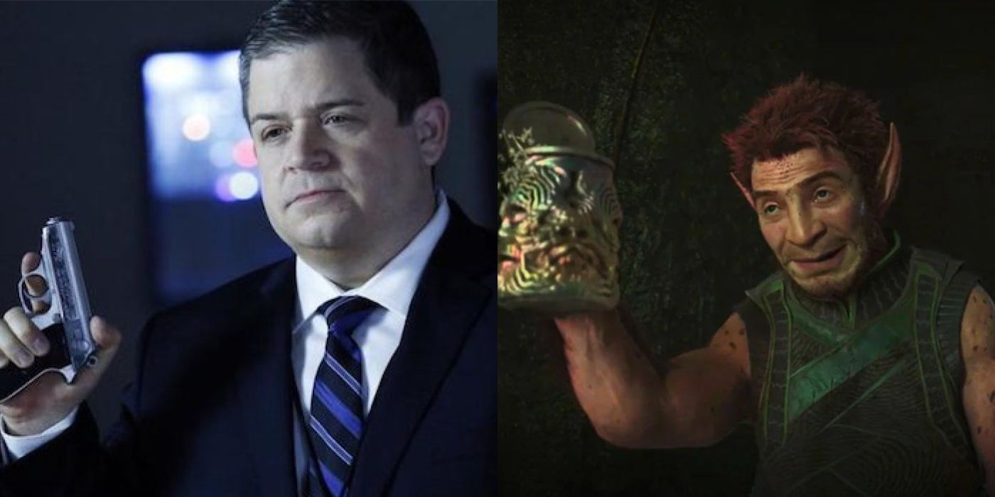 Patton Oswalt as Agent Koenig and Pip the troll in the MCU.