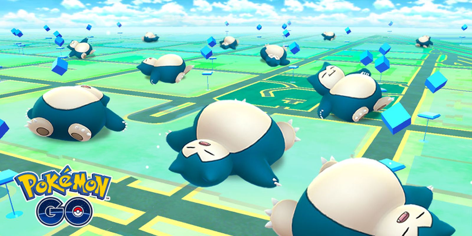 Pokemon Go Sleeping Snorlax Official Art