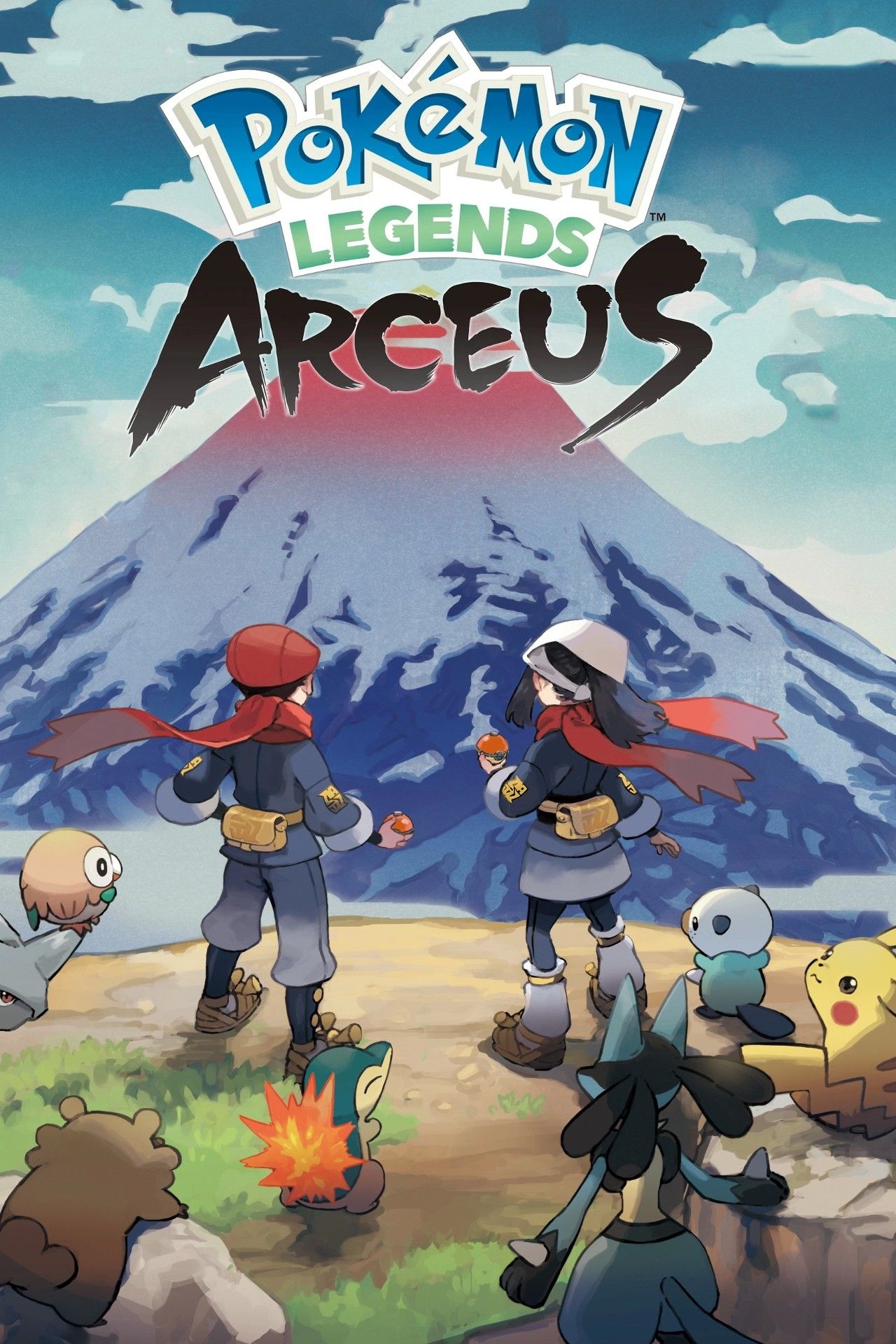 Pokemon Legends Arceus Key Art