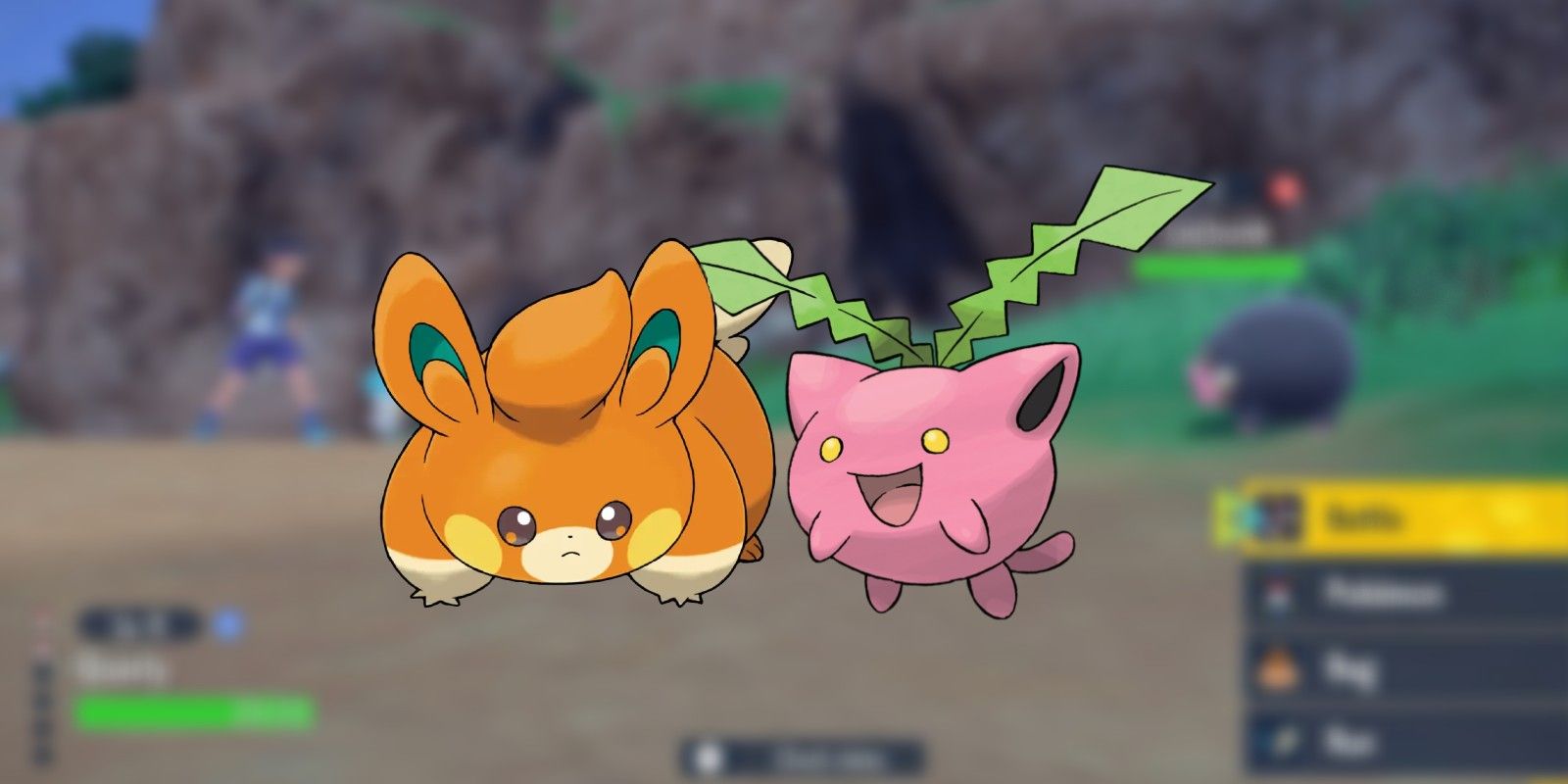 Pokémon Scarlet Violet Pawmi Hoppip