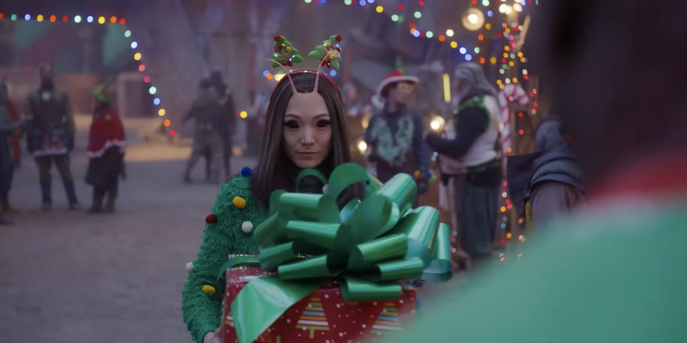 Pom Klementieff as Mantis in The Guardians of the Galaxy Holiday Special