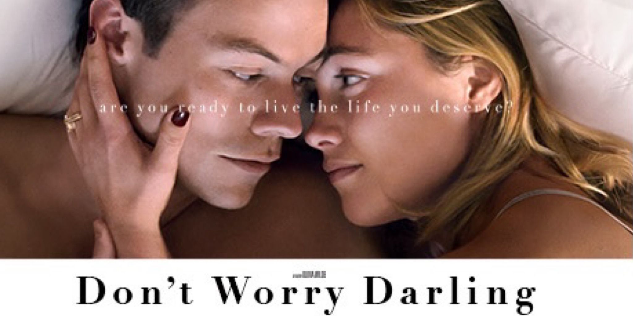 Arte do pôster de Don't Worry Darling (2022)