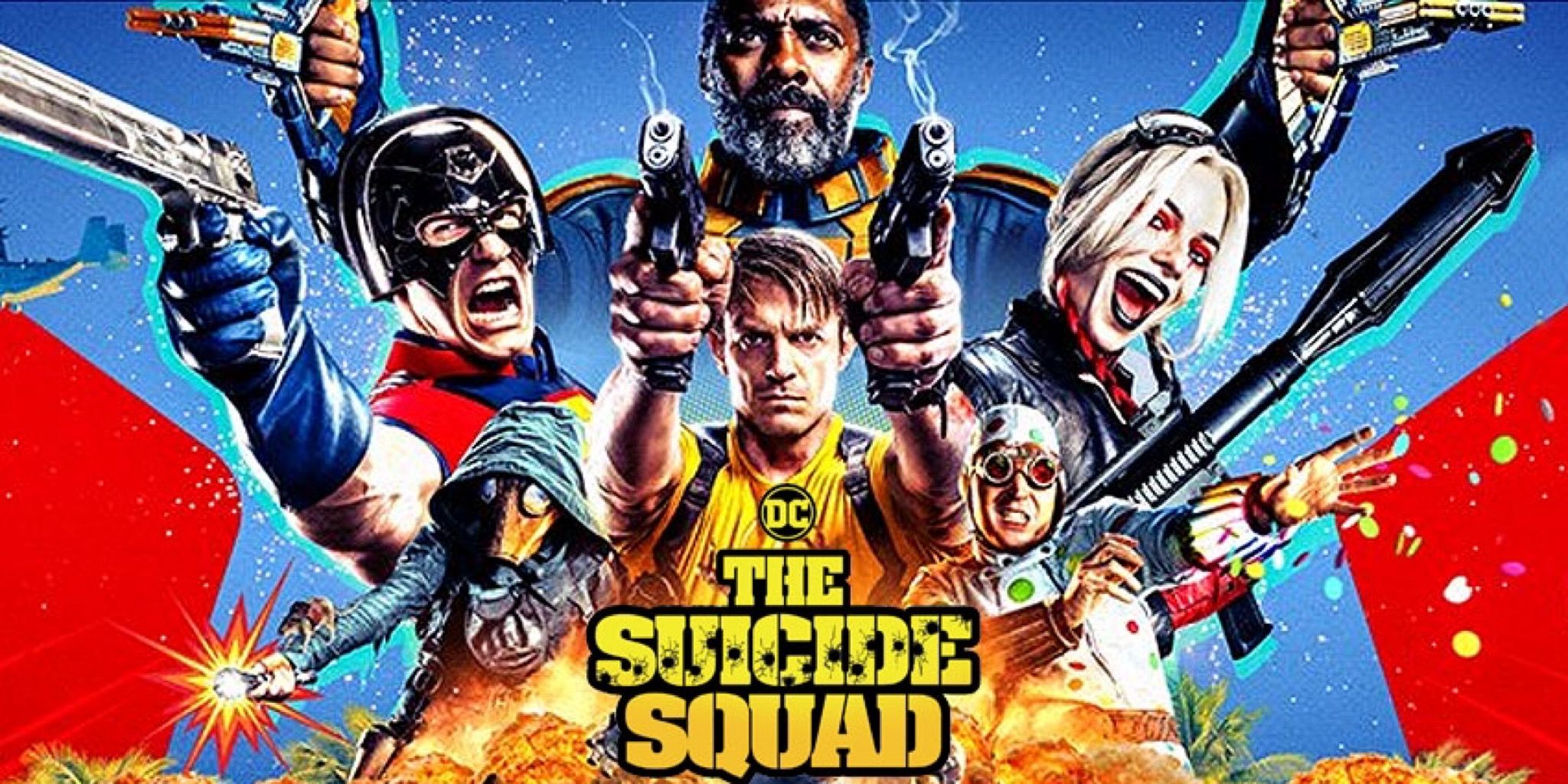 Poster art for The Suicide Squad (2021)