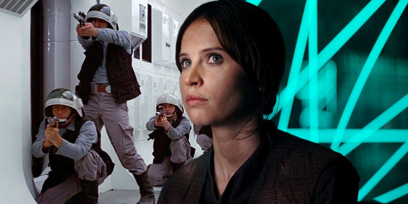 Rebels in Star Wars and Felicity Jones as Jyn Erso in Rogue One