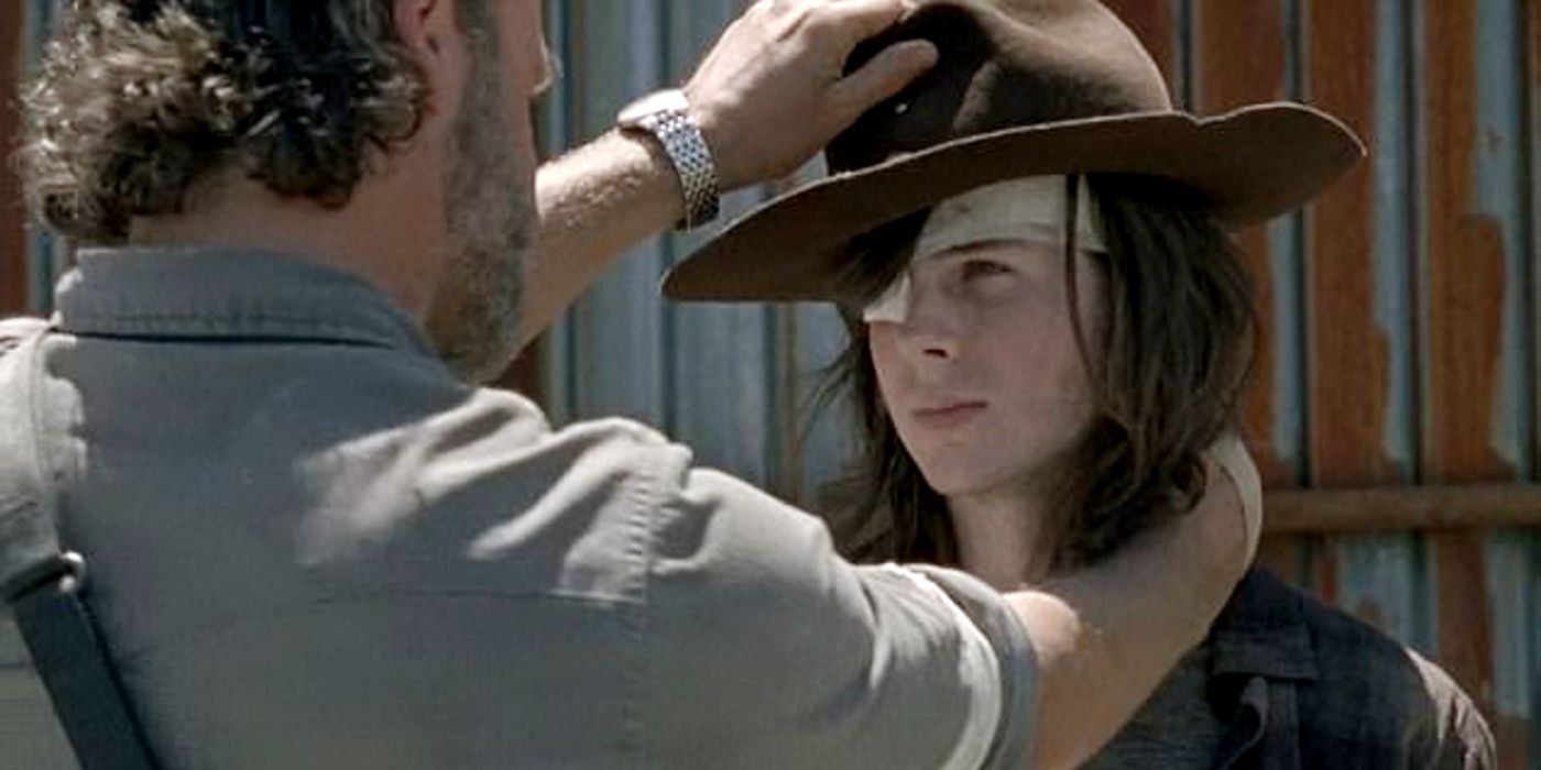 Rick Grimes and Carl Grimes The Walking Dead