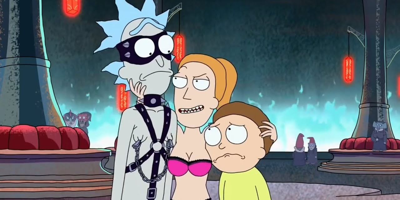 Rick e Morty no mundo dos sonhos