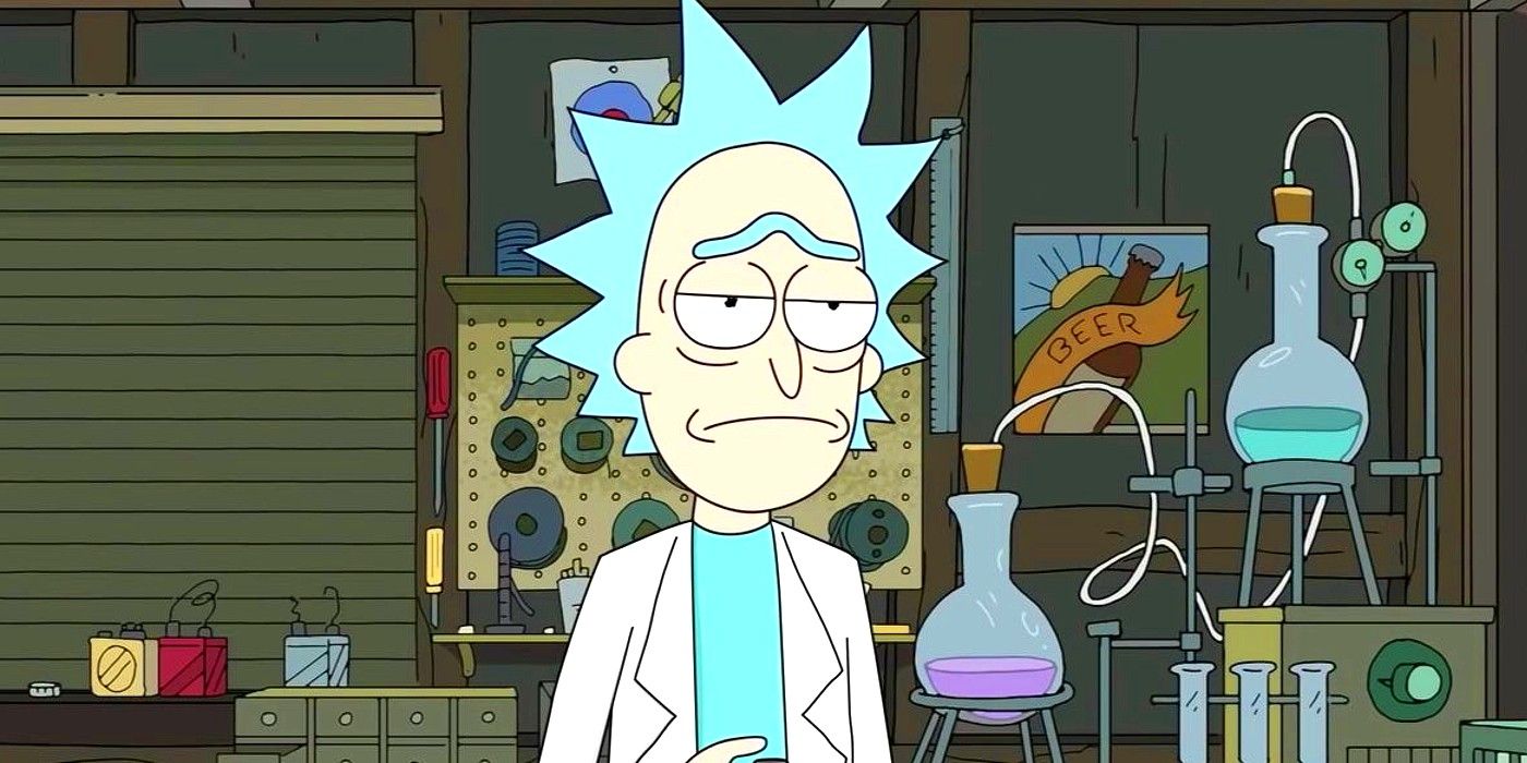 Rick and Morty sad Rick