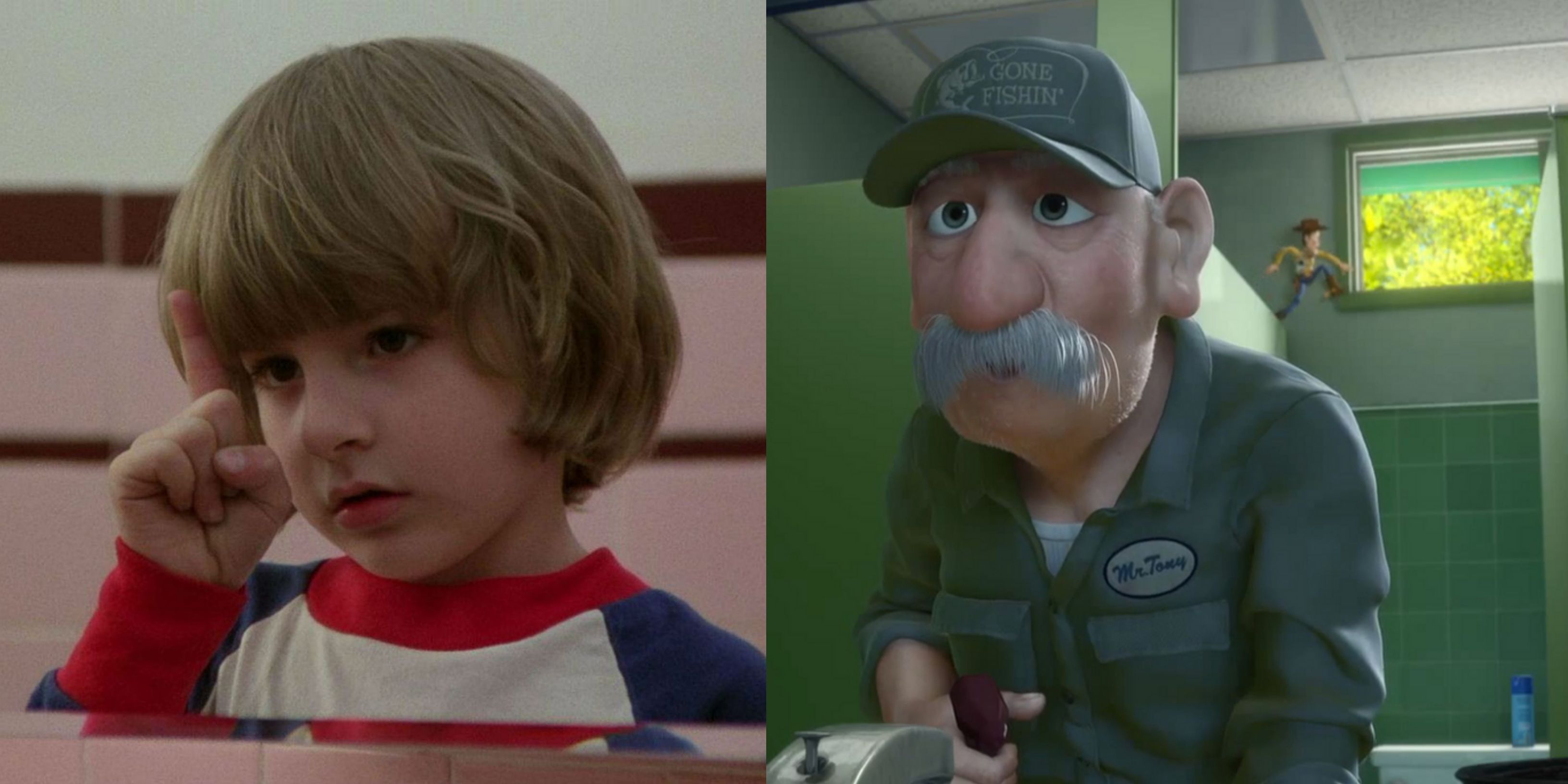 Tony the janitor Toy Story The Shining