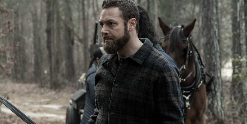 Ross Marquand as Aaron in Walking Dead