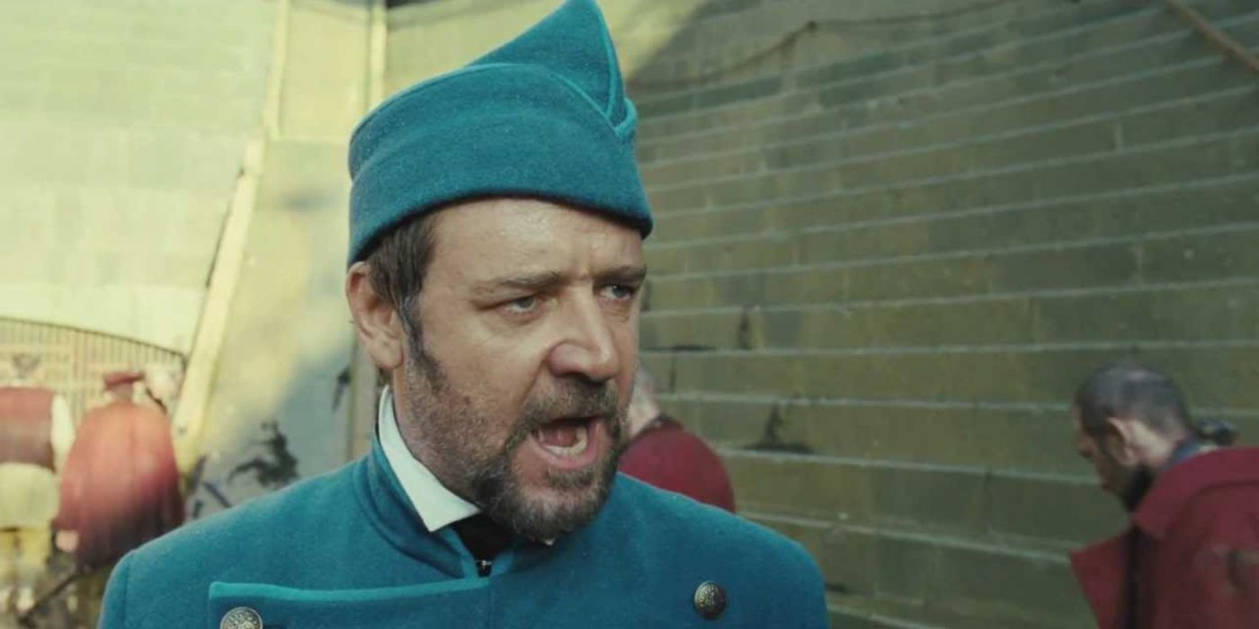 Russell Crowe as Javert in Les Miserables