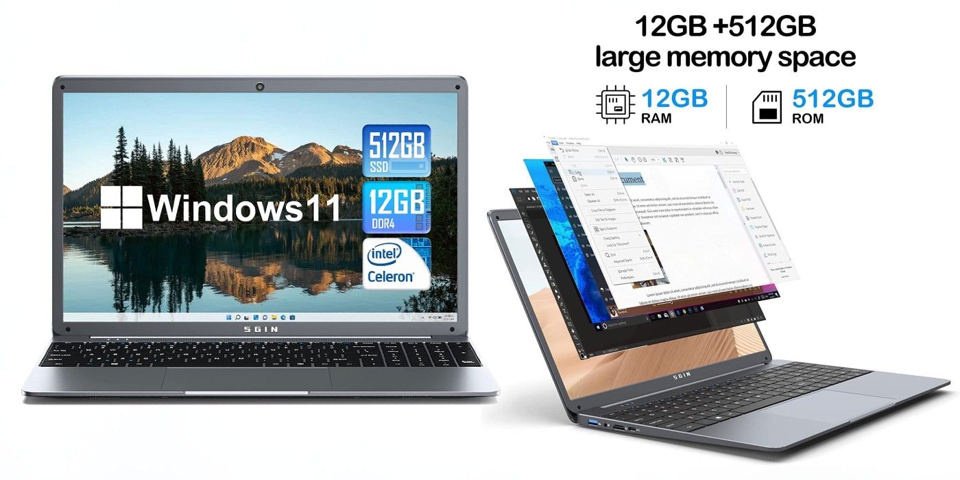 Laptop SGIN X15 na Amazon