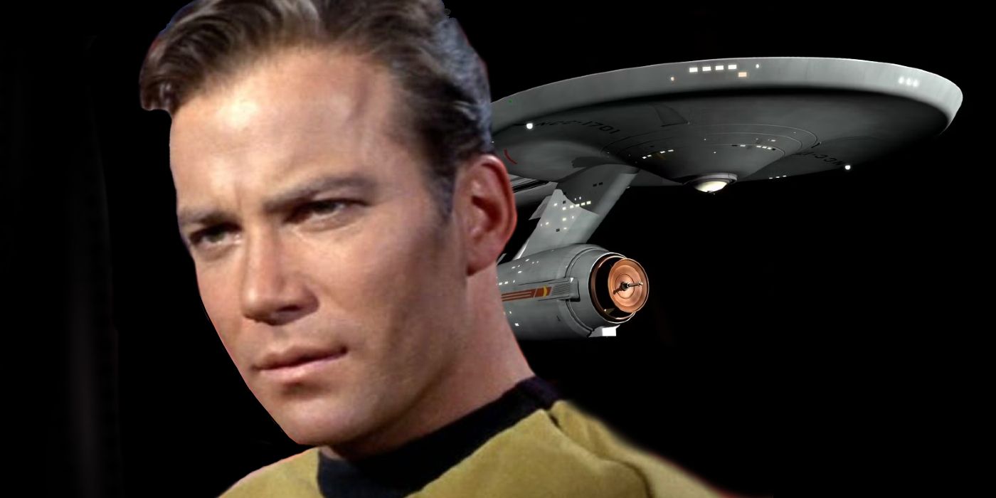 Star Trek Capitaine Kirk et USS Enterprise