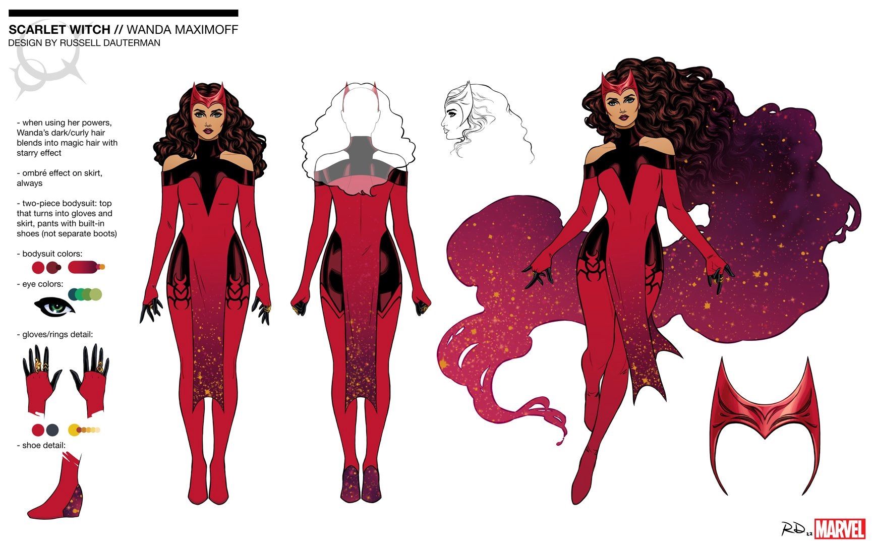 Scarlet Witch 2023 Costume
