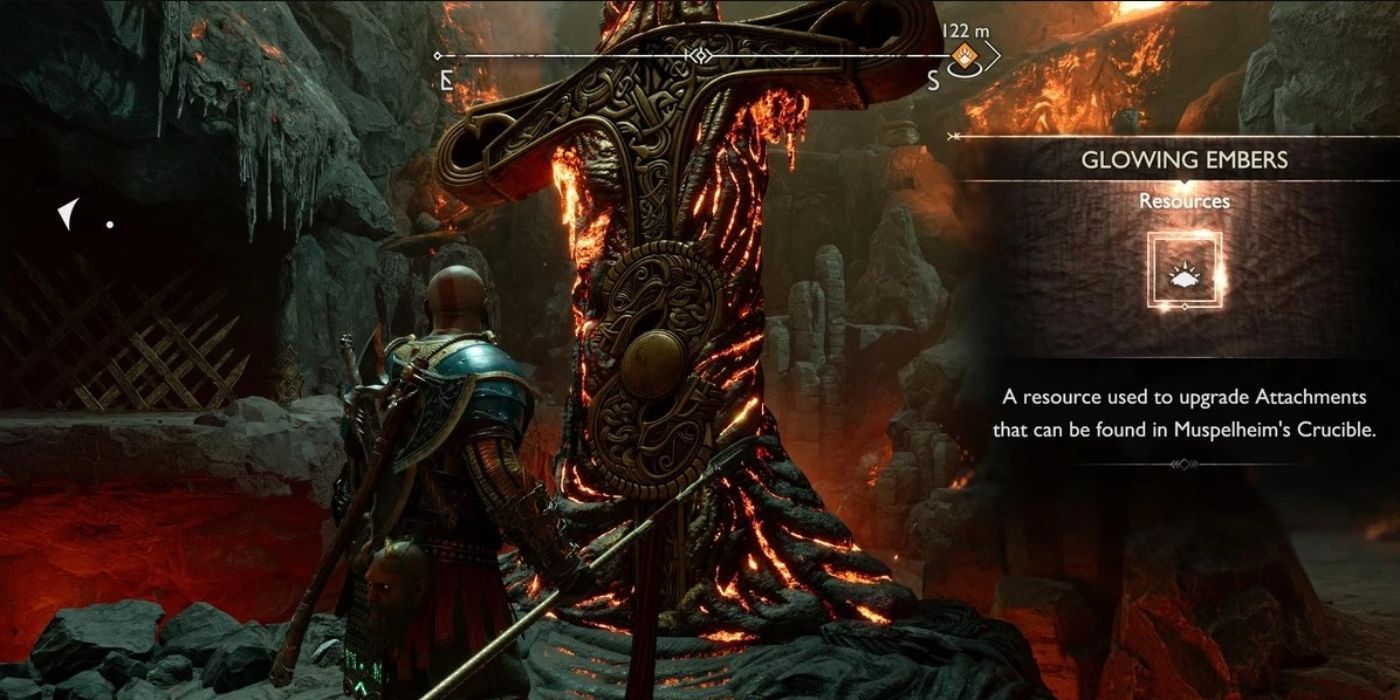 Kratos completing a Surtr's gauntlet challenge in god of war ragnarok.