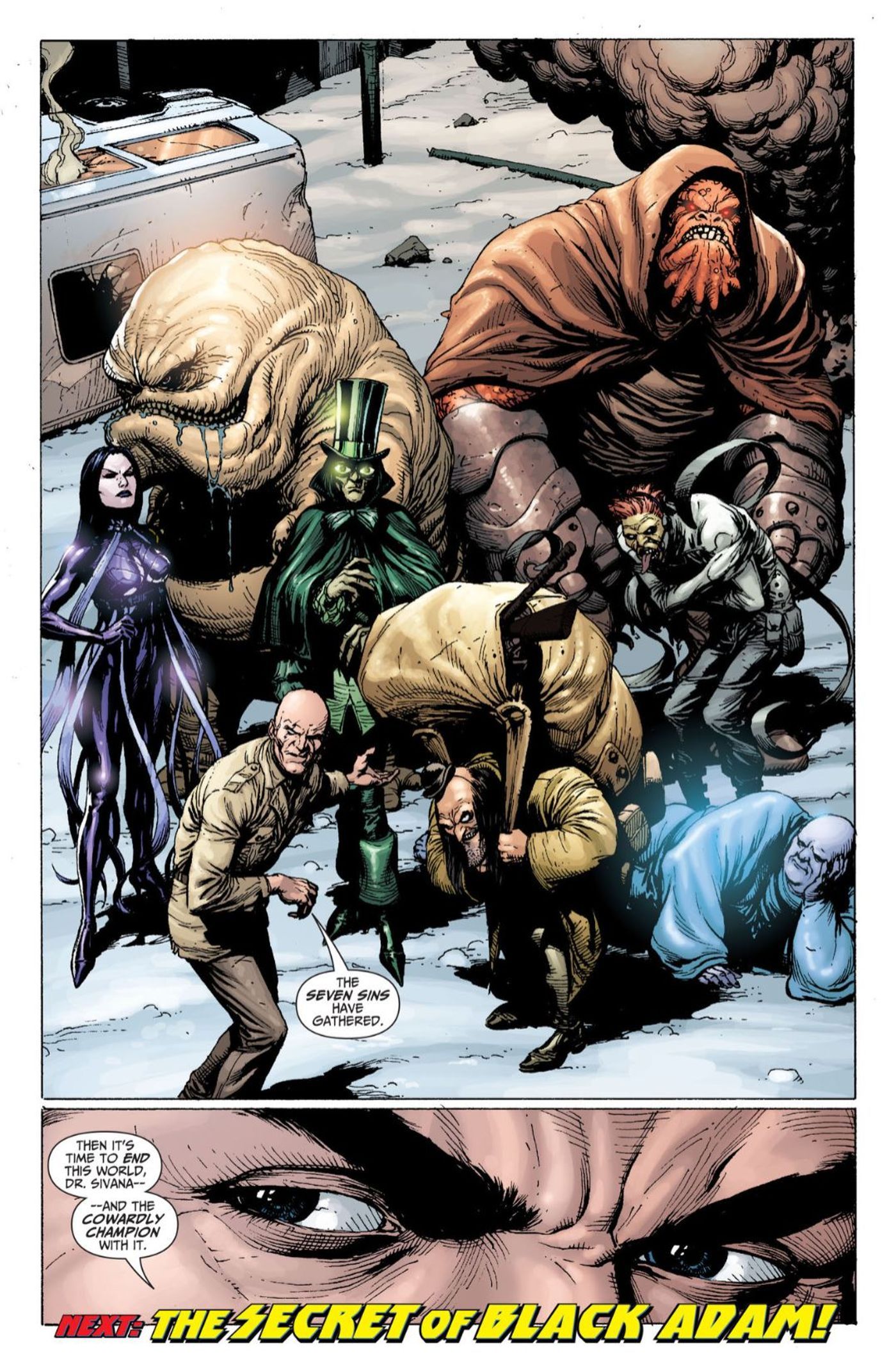 Seven Deadly Sins Shazam DC Comics