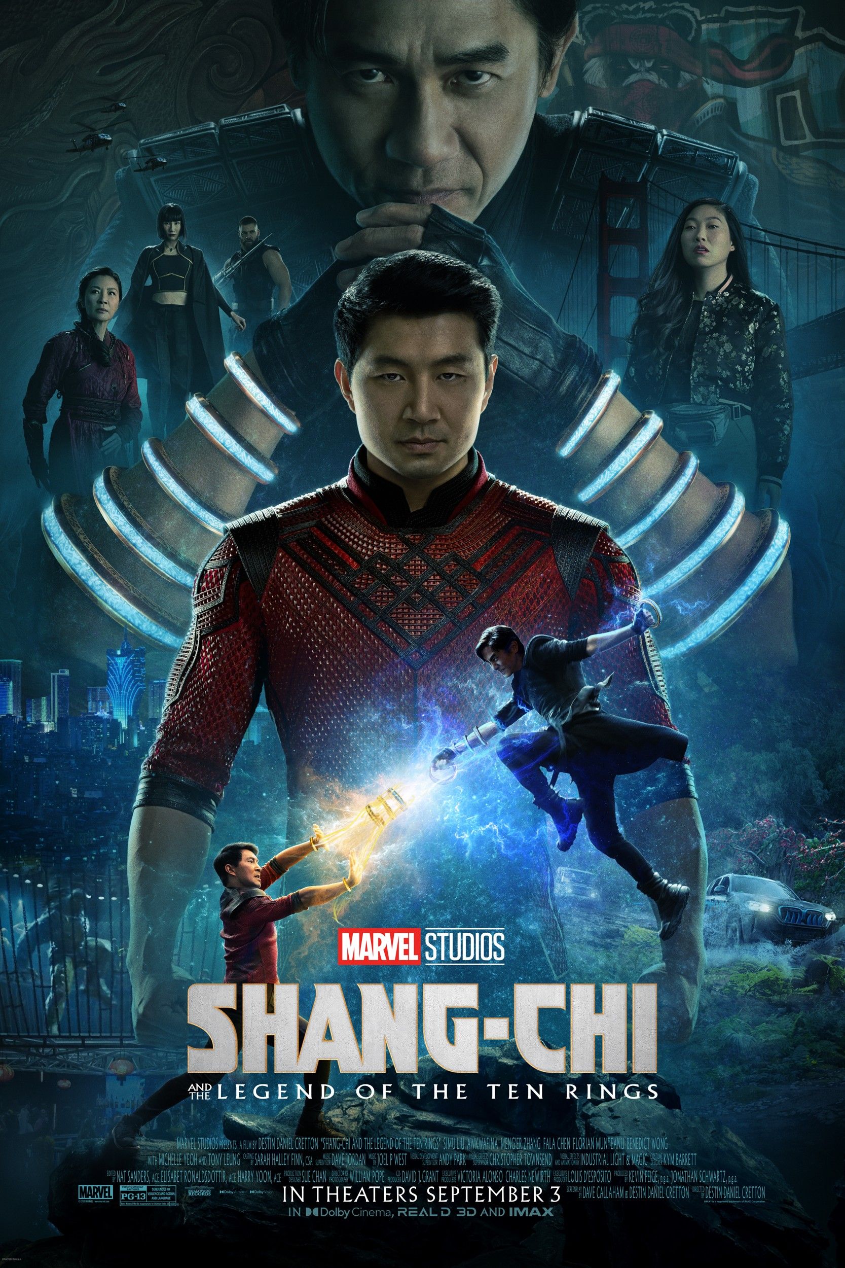 Cartaz da Lenda dos Dez Anéis de Shang-Chi