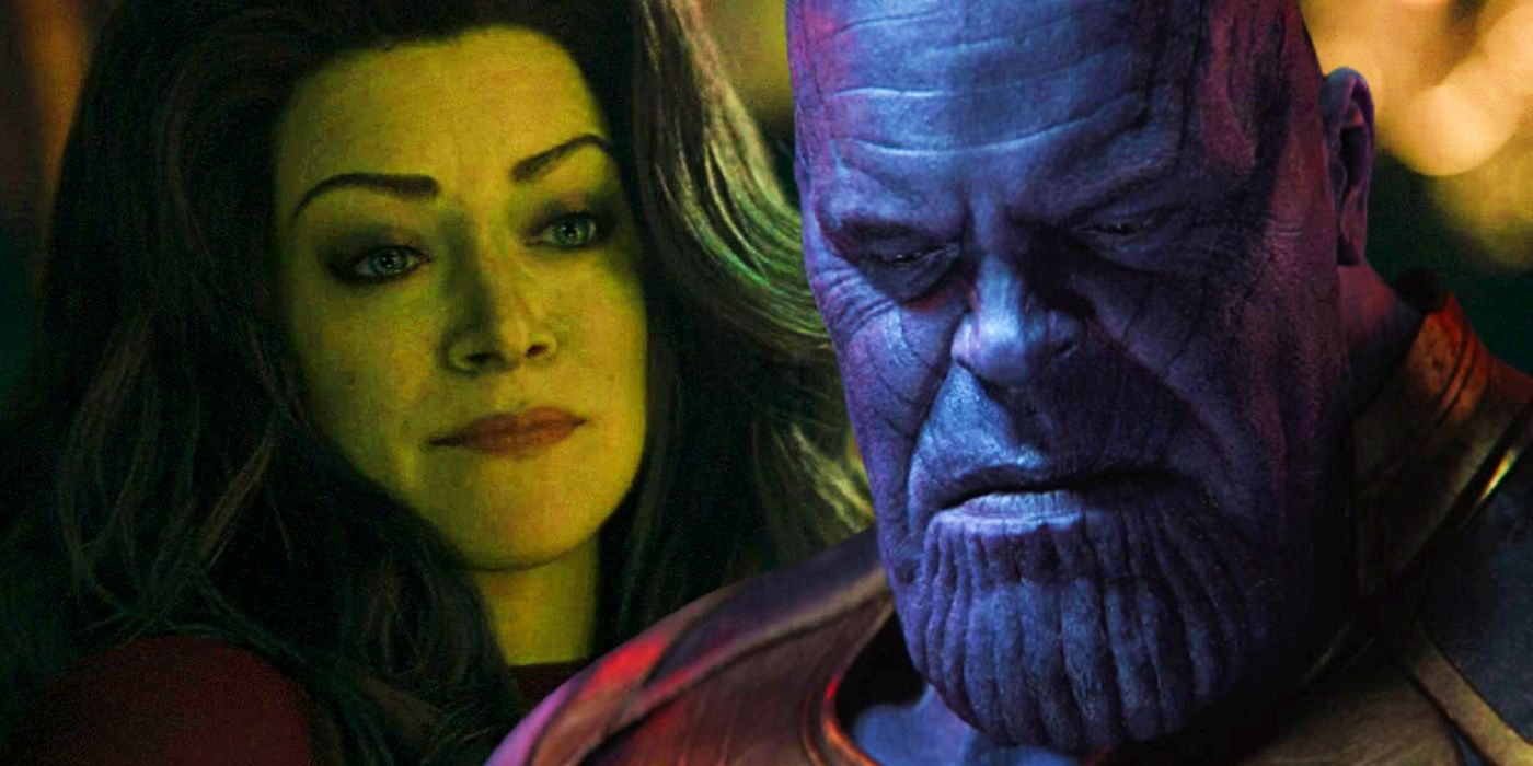 She-Hulk and Thanos custom image