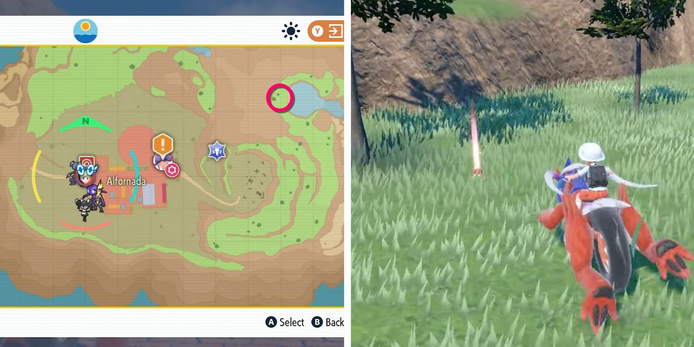 Shiny Stone Map Location in Pokémon Scarlet and Violet