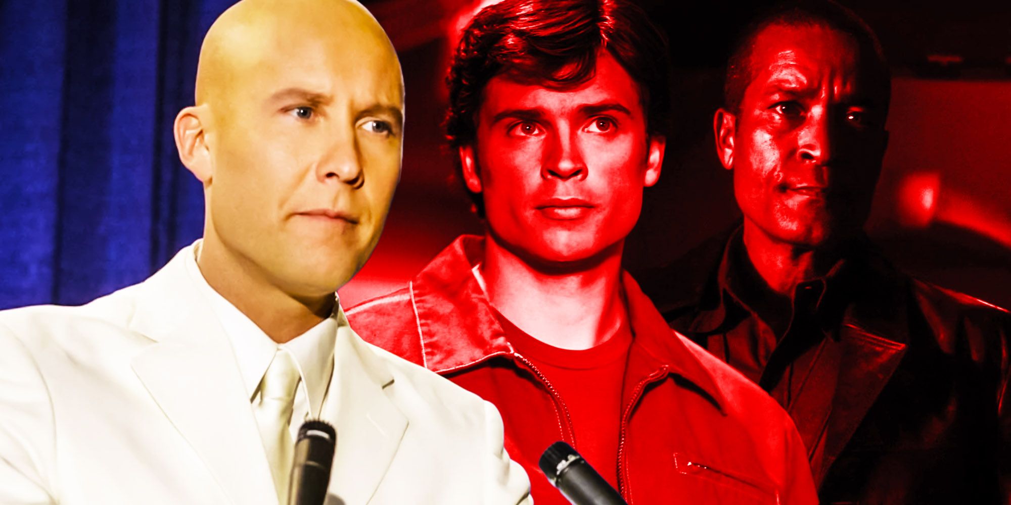 Smallville president lex luthor clark and martian manhunter
